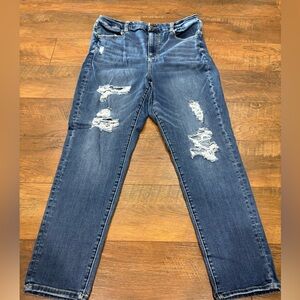 American Eagle Outfitters Blue super High-Rise Jegging 16 regular